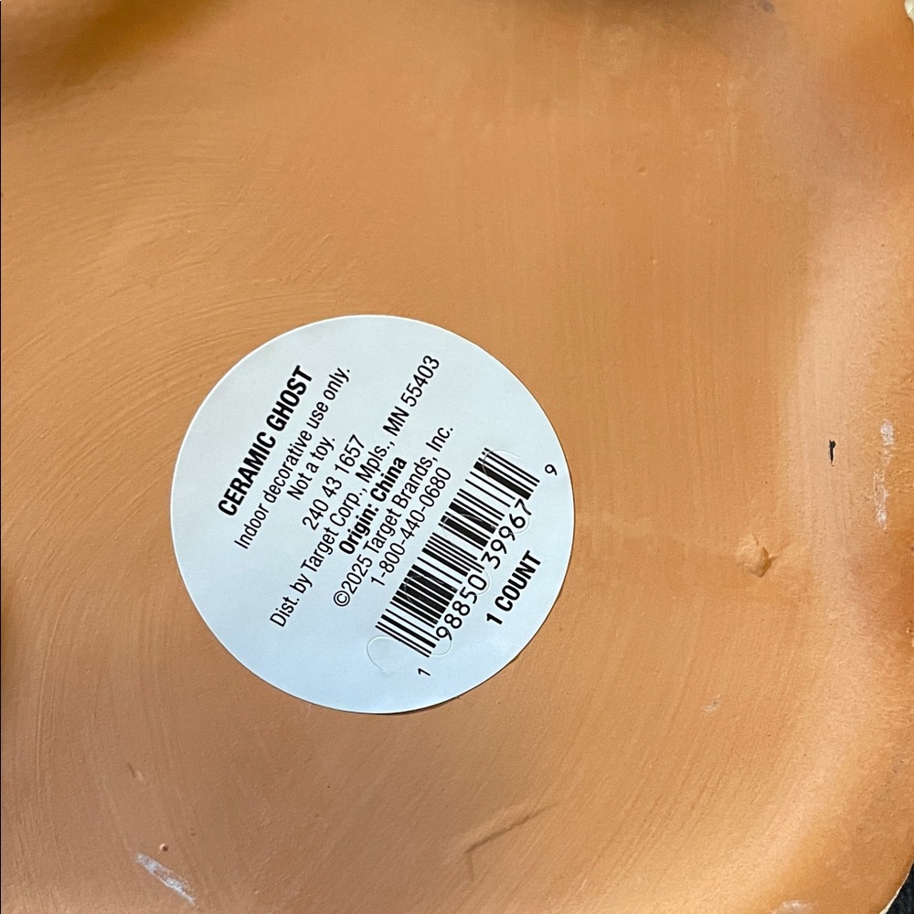 Target Ceramic Ghost - Orange